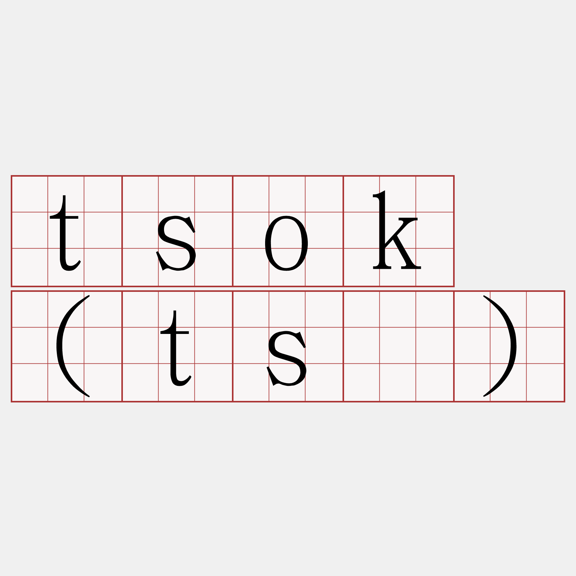 tsok (tsò)